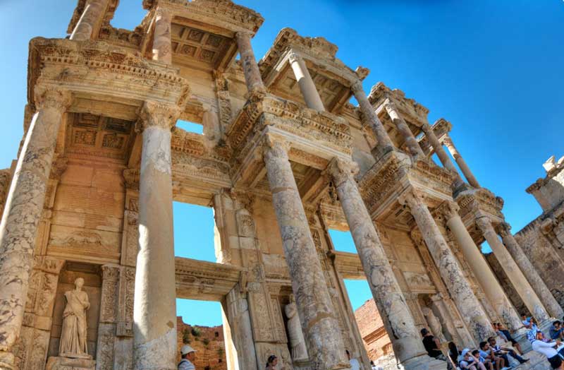 Celsus Library In Ephesus Turkey