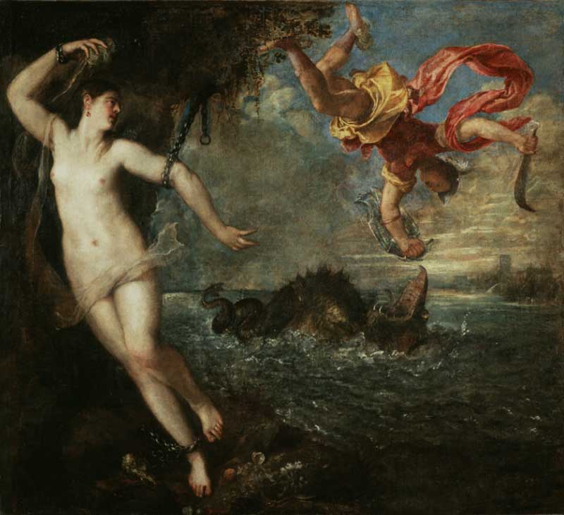 Titian aka. Tiziano Vecellio [1490-1576] - Perseus and Andromeda