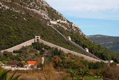 Walls Ston Croatia
