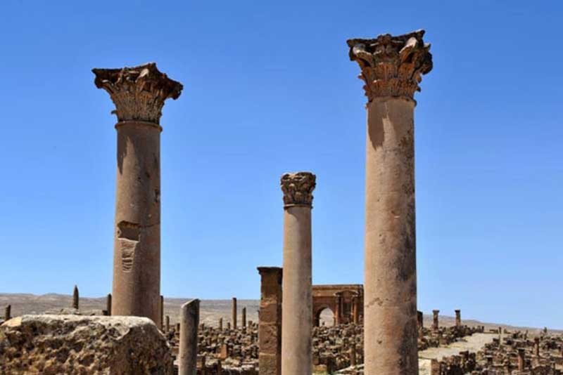 Columns of the Roman Public Library