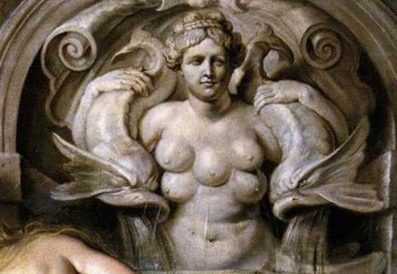 Diana of Ephesus, the many-breasted goddess of fertility