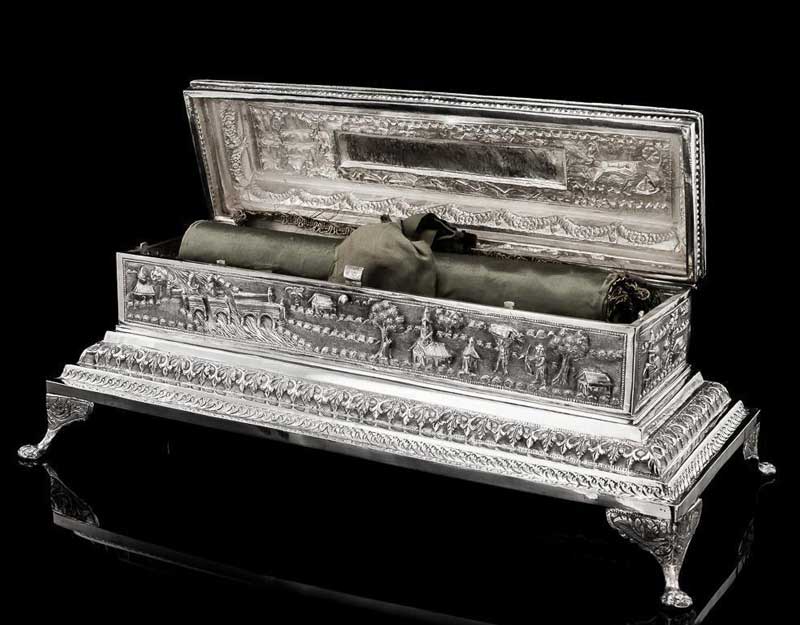 Silver Box for ornaments