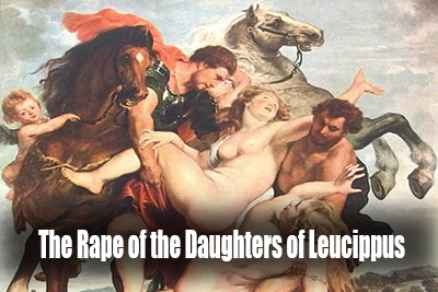 Rape Daughters Leucippus Paintings
