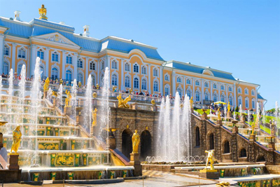 Grand Cascade St Petersburg Fountains