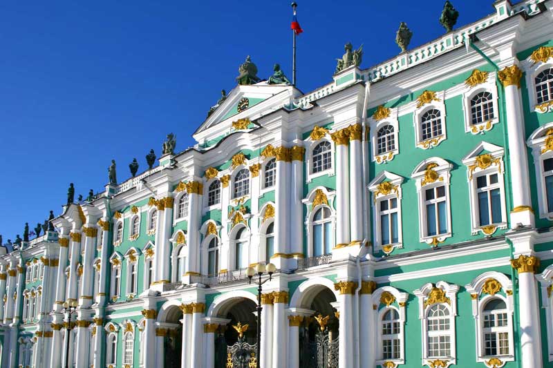 winter palace st petersburg russia