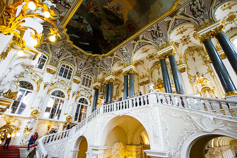 winter palace st petersburg russia