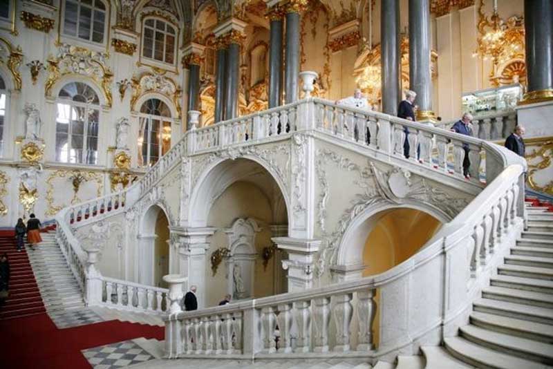 winter palace st petersburg russia