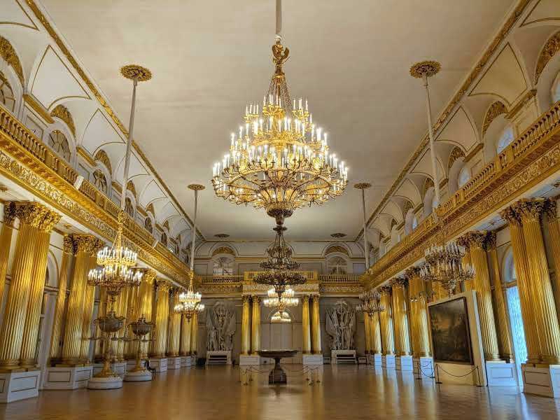 winter palace st petersburg russia