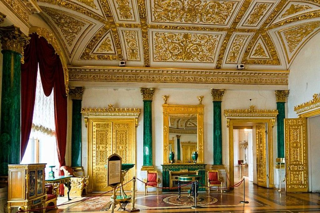 winter palace st petersburg russia