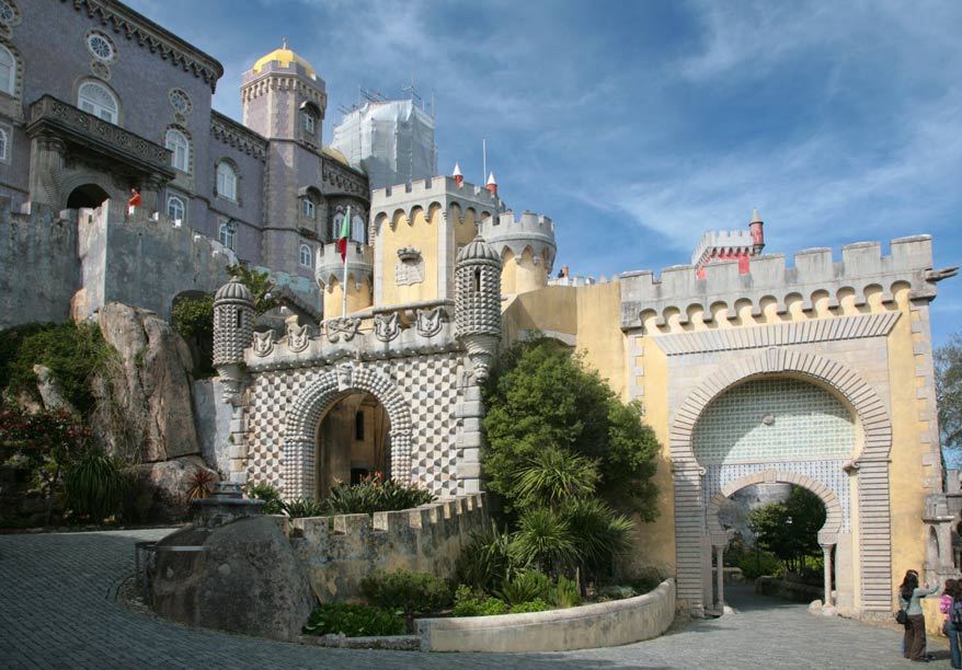 pena national palace sintra portugal