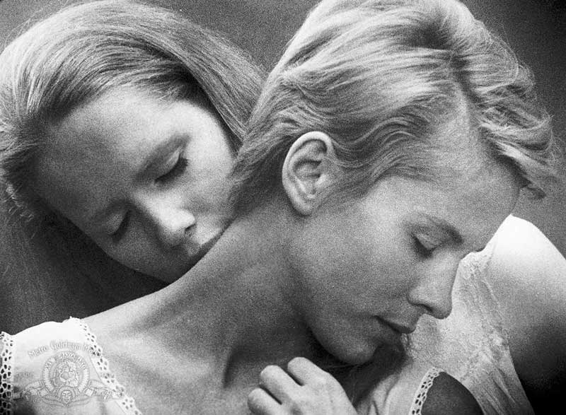 With Liv Ullmann in Persona