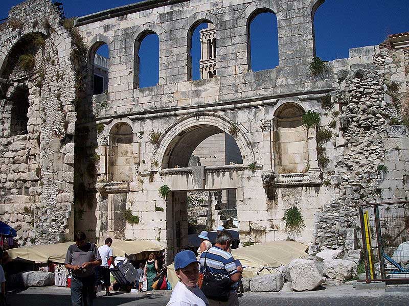 diocletian palace split croatia