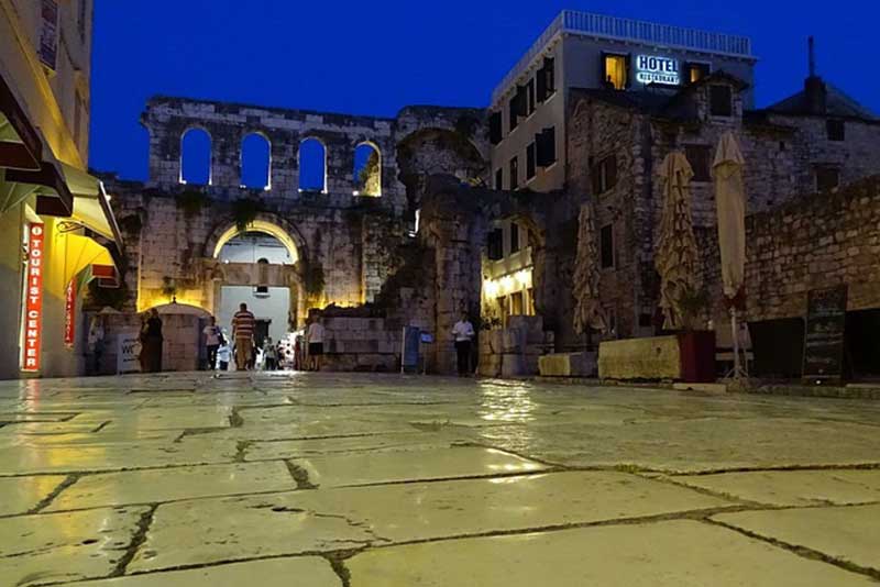diocletian palace split croatia