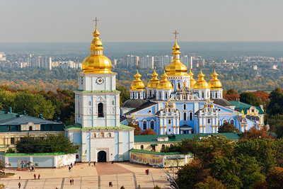 St Michael Golden Domed Monastery Kiev Ukraine Churches