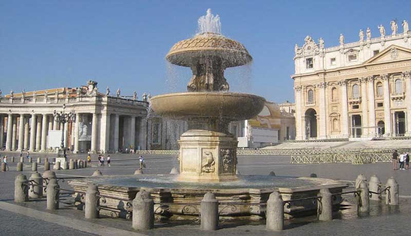piazza san pietro vatican city italy