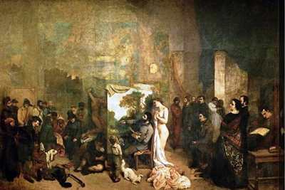 The Artistâ€™s Studio Gustave Courbet