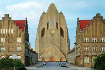 Grundtvig’s Church Copenhagen Denmark