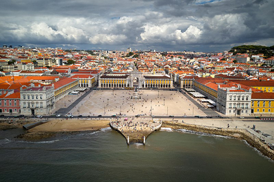Praca Comercio Lisbon Portugal