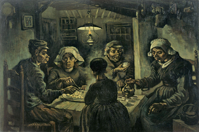 Potato Eaters Vincent Van Gogh