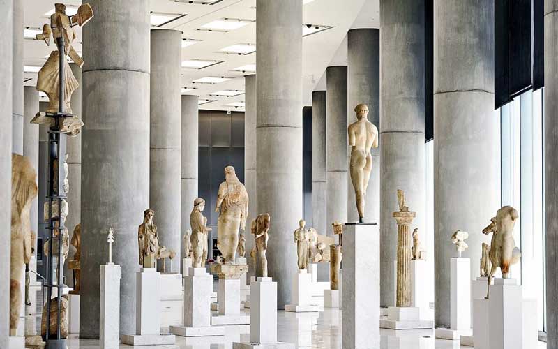 the acropolis museum athens greece