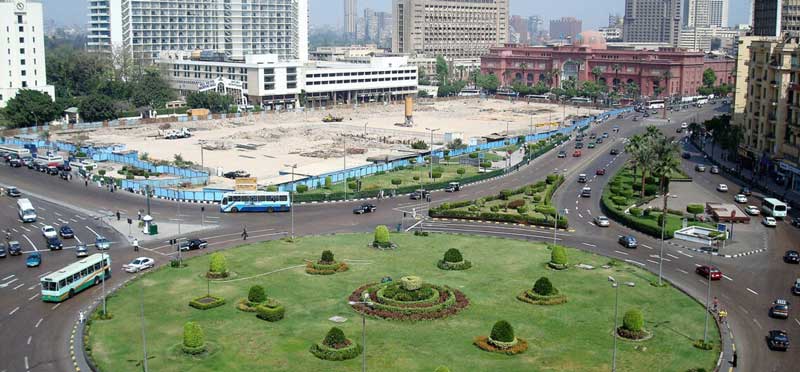 tahrir square cairo egypt