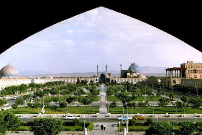Naghshe Jahan square Isfahan Iran