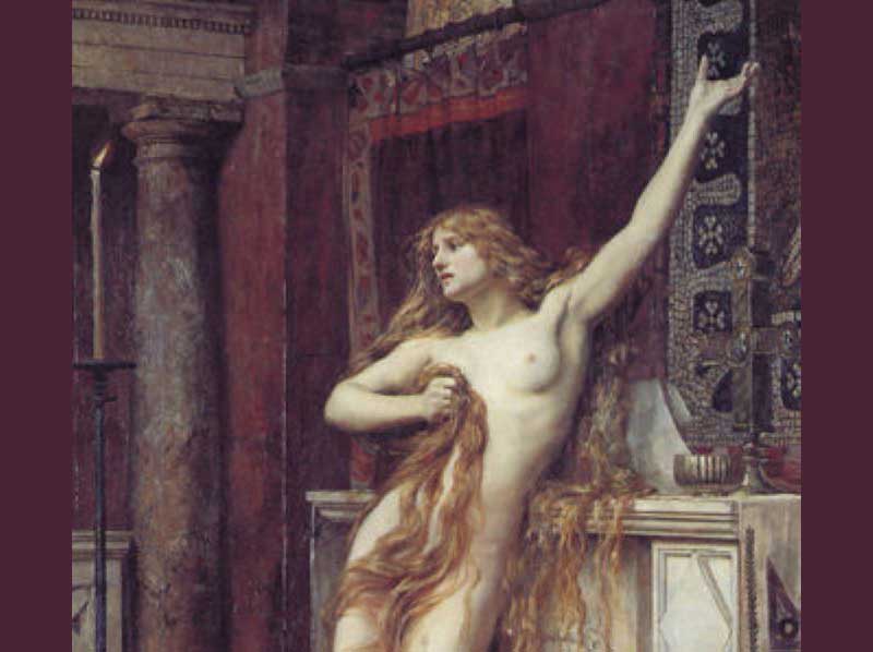hypatia by charles william mitchell