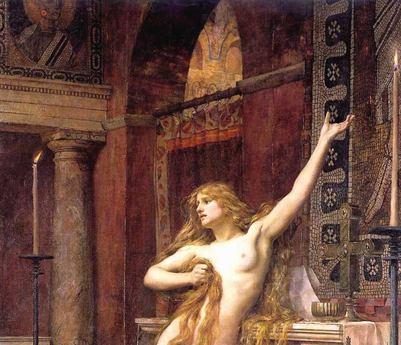 hypatia by charles william mitchell