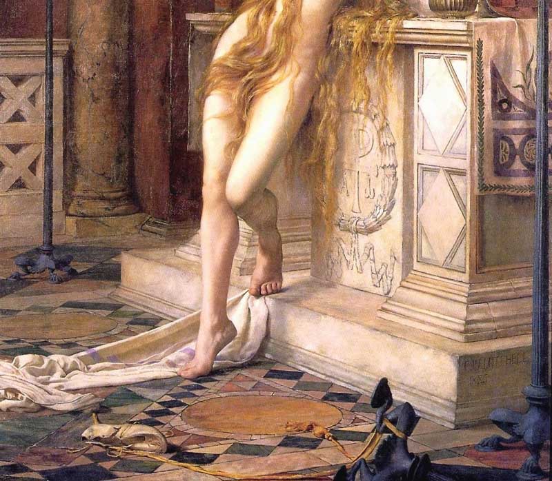hypatia by charles william mitchell