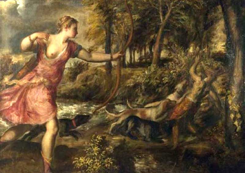 diana and actaeon