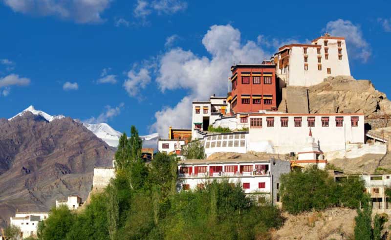 thiksey monastery leh jk