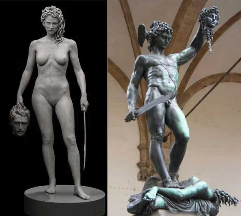 medusa with the head