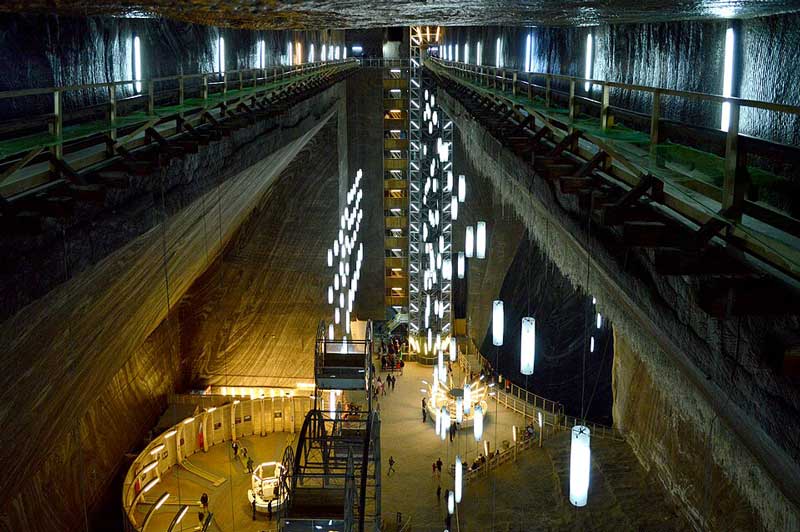 salina turda theme park romania