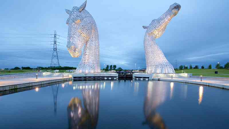 kelpies grangemouth scotland