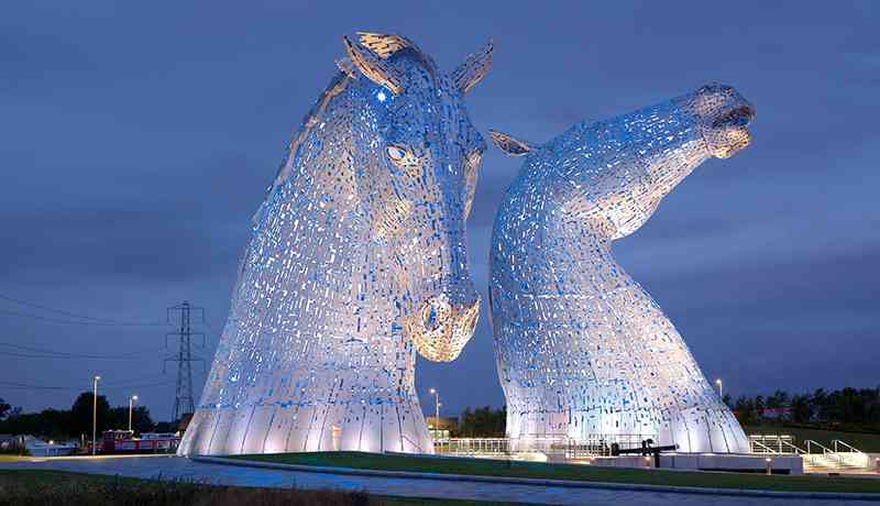 kelpies grangemouth scotland